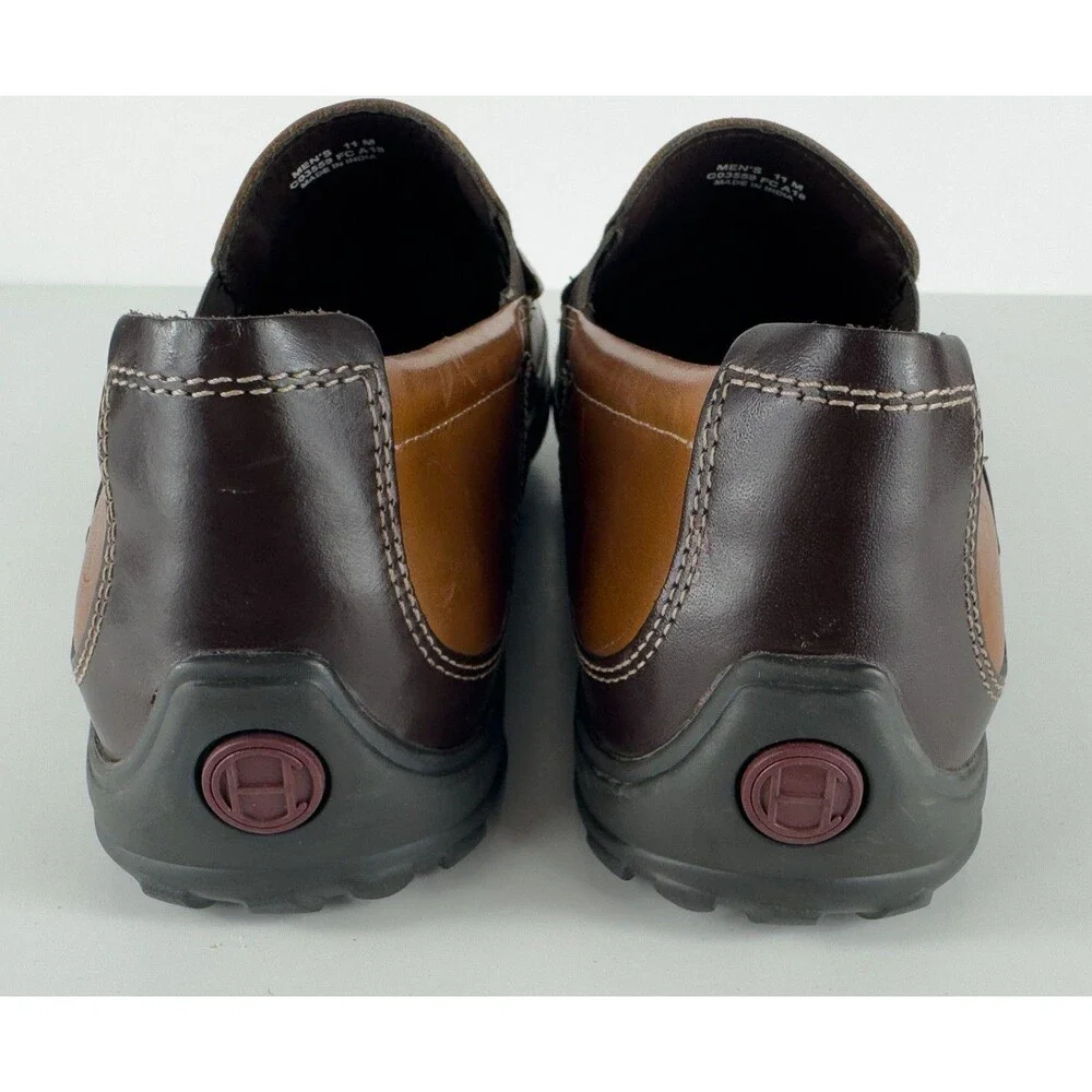 Cole Haan Tucker Venetian Shoes Mens Size 11 W Brown Leather Loafer Slip On